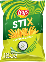 Чипсы LAYS Sticks Сметана и Лук